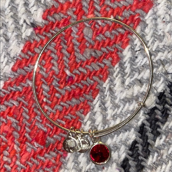 Ruby Red Alex and Ani bracelet - Picture 1 of 1
